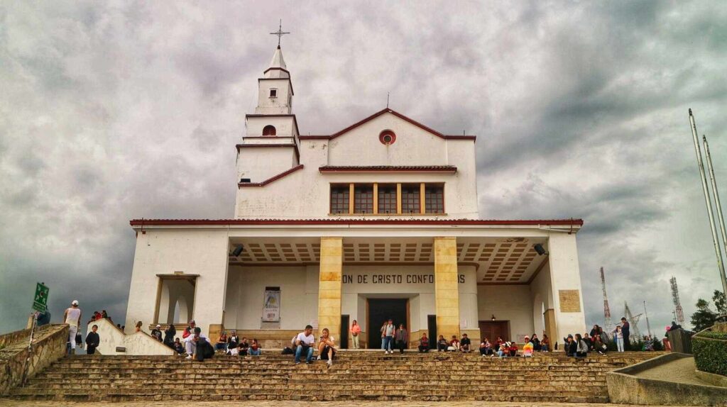 Sanctuary of Montserrate, Colombia. Montserraten pyhäkkö.